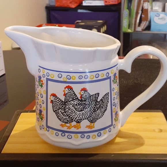 The Heirloom Tradition Ceramic Milk Pitcher - Picture 1 of 4